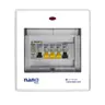 ตู้คอนซูเมอร์ เกาะราง เมนRCBO+5 ช่อง 63A NNP-CR63B-05 NANO รูปที่ 1
