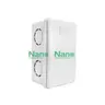 กล่องพักสาย 2 x 4 นิ้ว NANO-24W สีขาว NANO รูปที่ 1