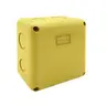กล่องแยกกันน้ำพลาสติก 109.5 x 109.5 x 59.8 มม. 202Y สีเหลือง NANO รูปที่ 2