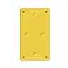 กล่องแยกกันน้ำพลาสติก 74.8 x 125 x 48.5 มม. NANO-201Y สีเหลือง NANO รูปที่ 5