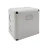 กล่องแยกกันน้ำพลาสติก 109.5 x 109.5 x 59.8 มม NANO-202W สีขาว NANO รูปที่ 2
