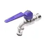 ก๊อกแฟนซีสนาม 1/2 นิ้ว CKT15 สีม่วง SANWA รูปที่ 1