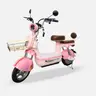 SAGASONIC จักรยานไฟฟ้าสองล้อ ML-818 สีชมพู/ขาว รูปที่ 1