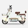 SAGASONIC จักรยานไฟฟ้าสองล้อ ML-818 สีครีม/น้ำตาล รูปที่ 1