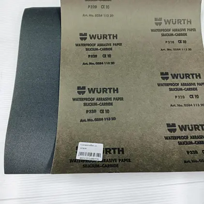 กระดาษทรายเปียก #320 WURTH