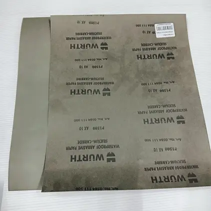 กระดาษทรายเปียก 230 x 280 มม. WSPAP-P1500 WURTH