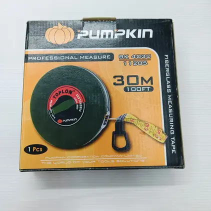 เทปวัดที่ TOPLON 30 ม. BK-3013 PUMPKIN