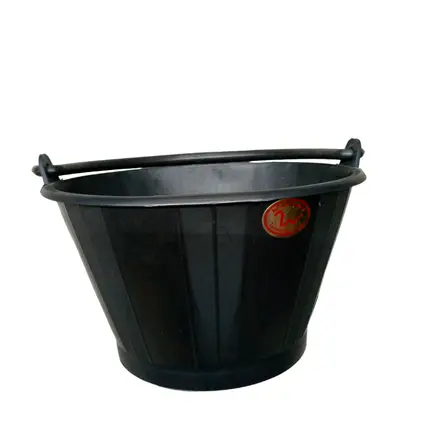 ถังปูน PVC ว. 29.5 x 17 ซม. สีดำ