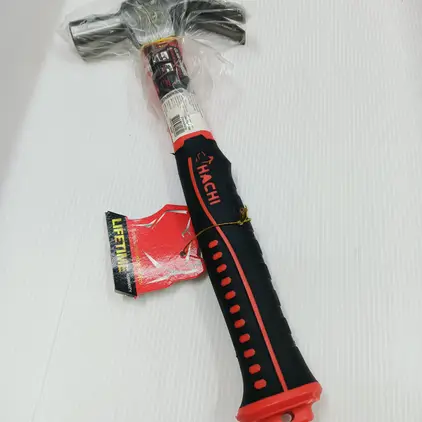 ค้อนหงอน ด้ามไฟเบอร์ (ยูโร) 450 กรัม HACHI