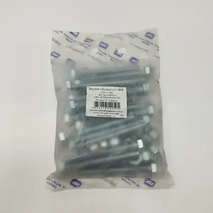 สกรู BSW+หัว W/Z 3/8x3-1/2นิ้ว (17ชุด) TITAN
