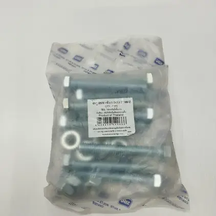 สกรู BSW+หัว W/Z 1/2x3-1/2นิ้ว(9ชุด) TITAN