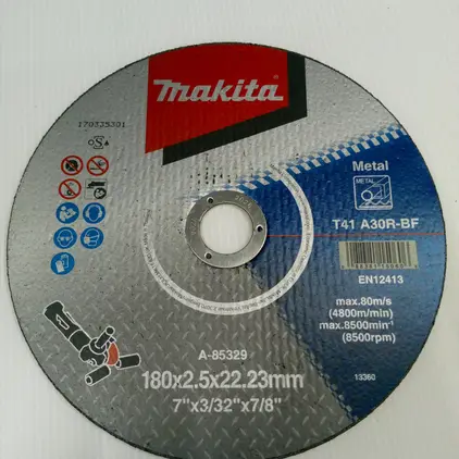 แผ่นตัดเหล็ก เรียบ 7 นิ้ว A-85329 MAKITA