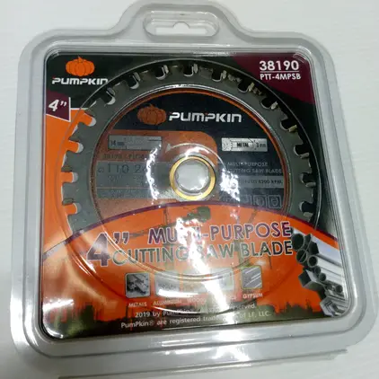 ใบเลื่อยวงเดือนตัดเหล็ก (110x1.80x1.4x20x24T) 4นิ้ว PUMPKIN