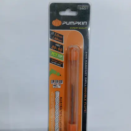 ดอกสว่านเจาะปูนแกนกลม 3x60 PUMPKIN