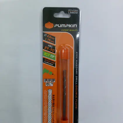 ดอกสว่านเจาะปูนแกนกลม 4x75 PUMPKIN