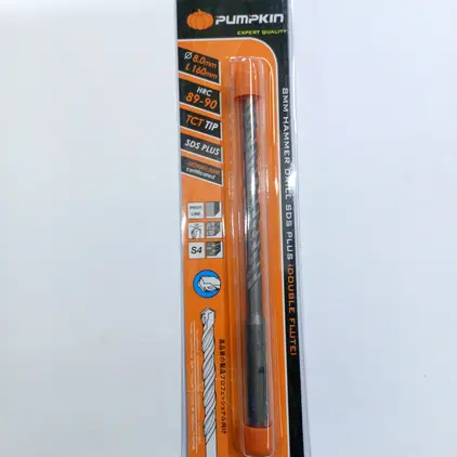 ดอกสว่านโรตารี่ 8 x 160 มม. PUMPKIN