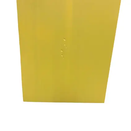 แผ่นฟิวเจอร์บอร์ด 65 x 80 ซม. 3มิล สีเหลือง