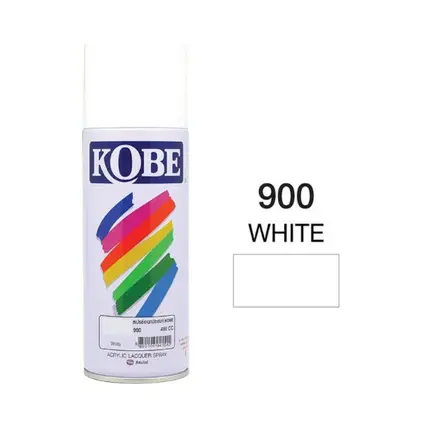 สีสเปรย์ #900 สีขาว KOBE