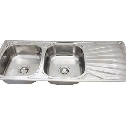 อ่างซิ้งค์ล้างจาน (2หลุม 1ที่พัก) 120 x 50 ซม. D1250 VEGARR