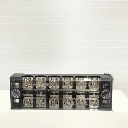 เทอร์มินัลต่อสายไฟ 6 ช่อง TB-2506