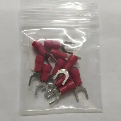 หางปลาแฉกหุ้ม SVM 1.25-5 สีแดง