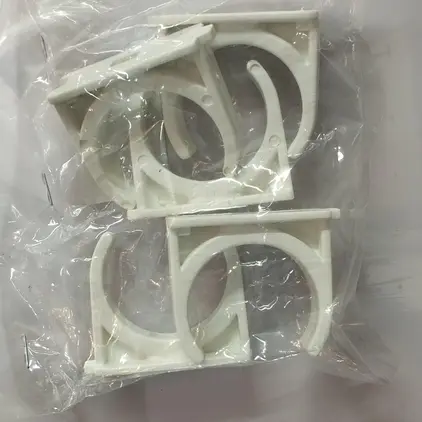 คลิปก้ามปู 1 นิ้ว (แพค5ตัว) NNMC25W สีขาว NANO