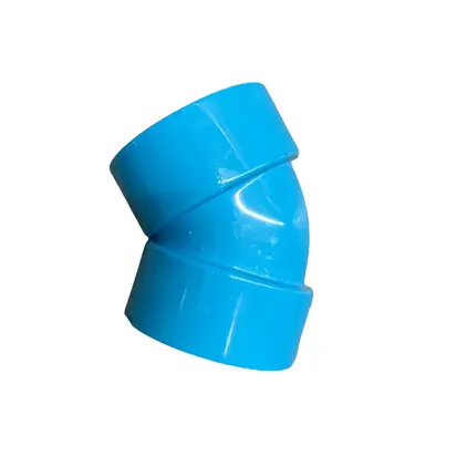 ข้องอ 45 องศา PVC 4 นิ้ว (บาง) 3A