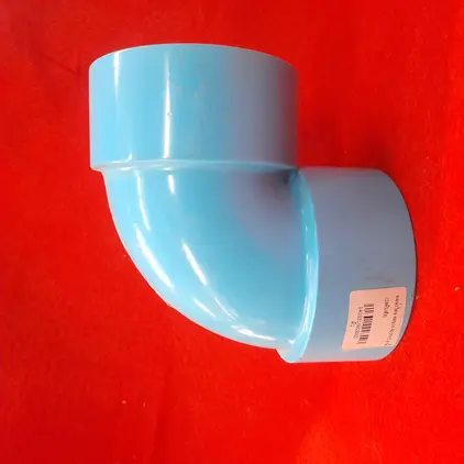 ข้องอ 90 องศา PVC 3 นิ้ว (บาง) ท่อน้ำไทย