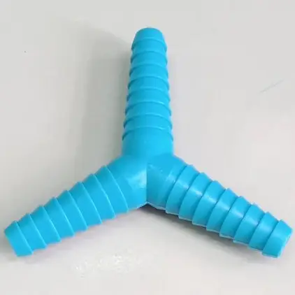 ข้อต่อสายยาง 3 ทาง 1/2 x 5/8 x 3/4 นิ้ว 512 สีฟ้า KANOK