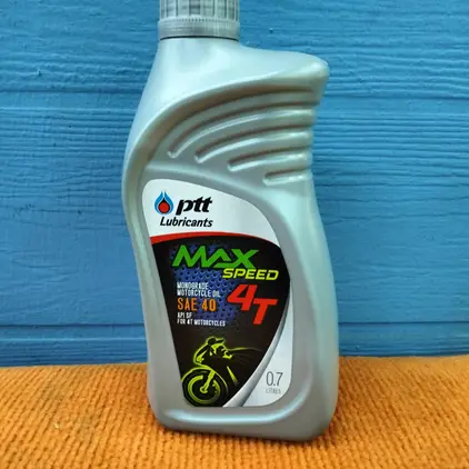 น้ำมันเครื่อง Max Speed 4T 0.7 ลิตร (12/ลัง) PTT