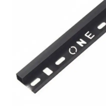 คิ้ว PVC เหลี่ยม 13 มม. รุ่น ONES132011 สีดำ PPS