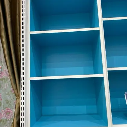 ชั้นอเนกประสงค์ 3 ช่อง 420 x 290 x 790 มม. สีฟ้า
