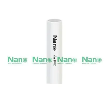 ท่อร้อยสายไฟ 4 ม. 3/8 นิ้ว NNPW15 สีขาว NANO