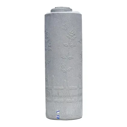 ถังเก็บน้ำบนดิน 700 ลิตร ROSE สีเทาดำ WAVE