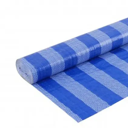 ผ้าฟาง 72 x 40 หลา สีขาว-ฟ้า 