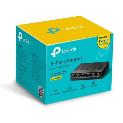 สวิทซ์ฮับ 5 PORT LS1005G TP LINK