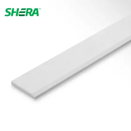 ไม้เชิงชายเฌอร่า เรียบลบขอบ (8 x 4 ม.) 20 x 400 x 1.6 ซม. EA006 สีธรรมชาติ