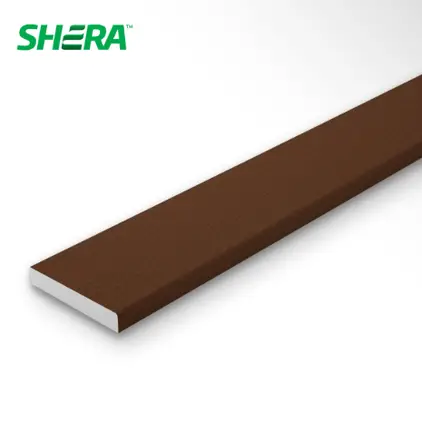 ไม้พื้นตกแต่งเฌอร่า ลายชัยพฤกษ์ (1 x 6 x 3 ม.) 15 x 300 x 2.5 ซม. สีน้ำตาลเมอร์โบ