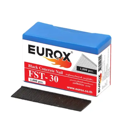 ตะปูคอนกรีต (1000 ตัว) FST-30 EUROX