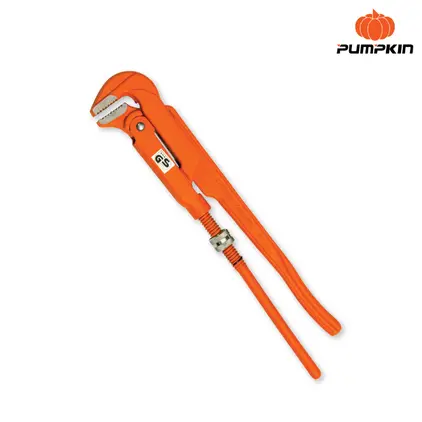 ประแจจับแป๊บ 2 ขา Cr-V 2 นิ้ว สีส้ม PUMPKIN