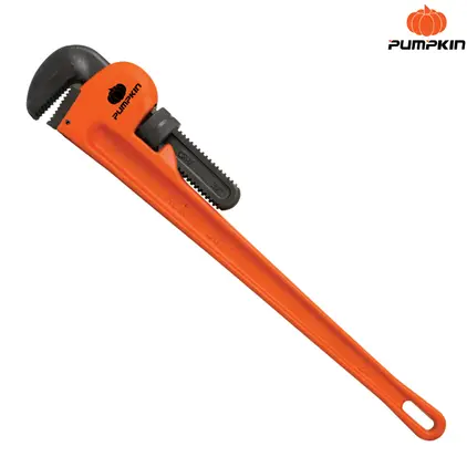 ประแจจับแป๊บขาเดี่ยว CR-MO 24 นิ้ว HEAVY DUTY PTT-PW600 PUMPKIN