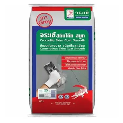 สกิมโค้ท สมู๊ท (เนื้อละเอียด) 20 กก. สีเทา JORAKAY