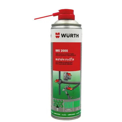 สเปรย์จาระบีใส 500 มล. HHS 2000 WURTH