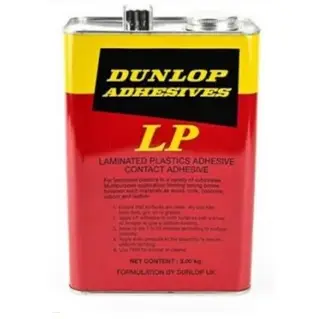 กาวยาง LP (1 กล.) สีแดง DUNLOP