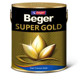 สีน้ำมันอะครีลิก A/E303 (1/4กล.) สีทองคำ BEGER