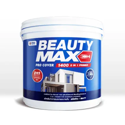 สีรองพื้นปูนใหม่-เก่า #1400 (3.785ลิตร) BEAUTY URAI
