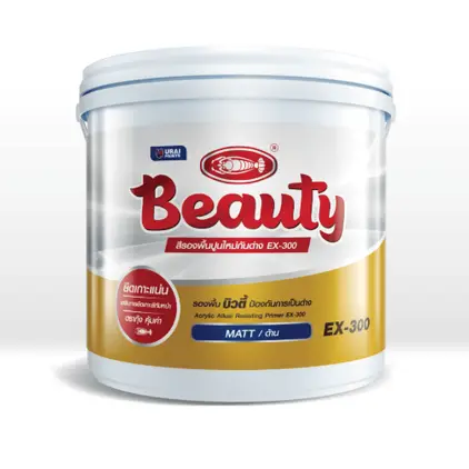 สีรองพื้นปูนใหม่กันด่าง (18ลิตร) BEAUTY URAI