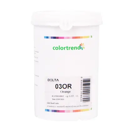 แม่สี #03OR (1ลิตร) สีส้ม DELTA