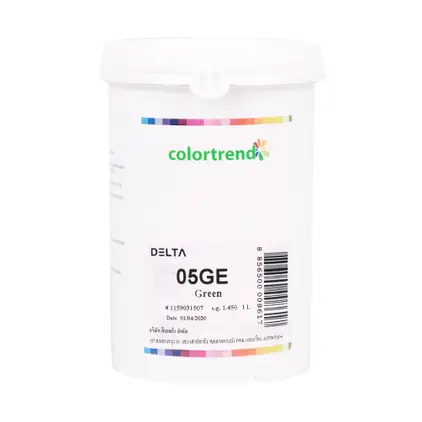 แม่สี #05GE (1ลิตร) สีเขียว DELTA