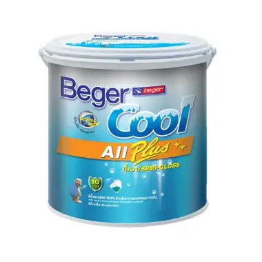 สีน้ำอะคริลิก กึ่งเงา COOL ออลพลัส เบส C (1/4กล.) BEGER
